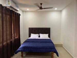 Vishram Homestay, Malpe Beach, Udupi 객실 침대