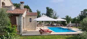 Πισίνα στο ή κοντά στο Villa Stella