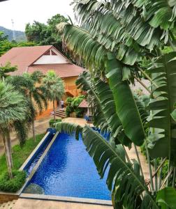 Bazén v ubytování Du-sila Hotel kohchang nebo v jeho okolí