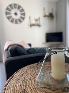 Część wypoczynkowa w obiekcie Maison au calme près des plages