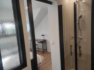 Kúpeľňa v ubytovaní GÎTE D’EMMA