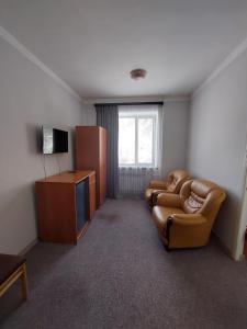 Televiisor ja/või meelelahutuskeskus majutusasutuses University Hotel Tsakhkadzor