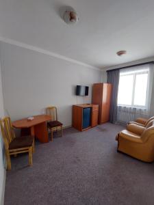 Televiisor ja/või meelelahutuskeskus majutusasutuses University Hotel Tsakhkadzor