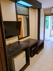 Kuchyň nebo kuchyňský kout v ubytování Du-sila Hotel kohchang