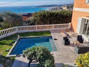 Zdjęcie z galerii obiektu Villas exceptionnelle , vue mer Menton w Mentonie