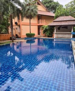 Bazén v ubytování Du-sila Hotel kohchang nebo v jeho okolí