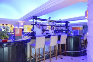 Lounge nebo bar v ubytování Monarque Dar Jerba Narjess- Family Only