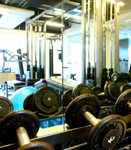 Fitness centrum a/nebo fitness zařízení v ubytování Astoria Plaza