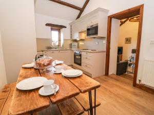 Kuchyň nebo kuchyňský kout v ubytování Siabod View