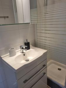 Kúpeľňa v ubytovaní Cannes Mimosas Apartment