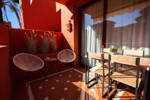 Posedenie v ubytovaní Two-room apartment in Elviria NEAR THE BEACH with parking