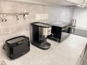 Kuchyňa alebo kuchynka v ubytovaní Erkel Luxury Home
