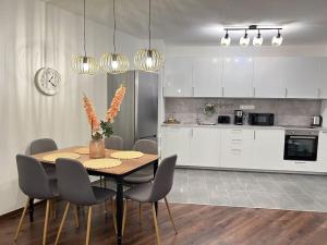 Kuchyňa alebo kuchynka v ubytovaní Erkel Luxury Home