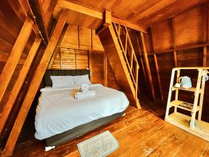 Postel nebo postele na pokoji v ubytování Diamond Glamping by BIO Management