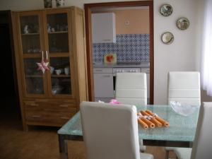 Posezení v ubytování Ferienwohnung Herrig