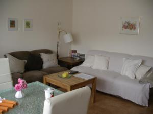 Posezení v ubytování Ferienwohnung Herrig