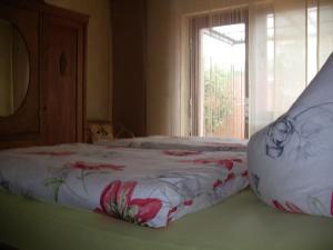 Postel nebo postele na pokoji v ubytování Ferienwohnung Herrig