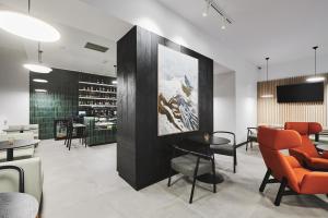 Kuchyň nebo kuchyňský kout v ubytování Hotel Halo Szczyrk
