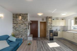 Kuchyň nebo kuchyňský kout v ubytování Apartment Marjan