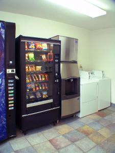 a refrigerator filled with lots of food and drinks at Motel 6-Marysville, CA in Marysville