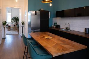 Kuchyňa alebo kuchynka v ubytovaní Central Szeged Apartment