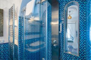 A bathroom at La Barbera