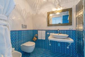 A bathroom at La Barbera