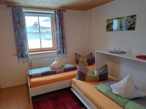 Posteľ alebo postele v izbe v ubytovaní Ferienwohnung Annele