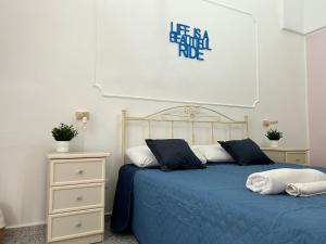 Postel nebo postele na pokoji v ubytování Meta Salento Rooms