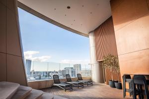 Χώρος καθιστικού στο 360 Nicosia - 1 bedroom Luxurious Residence