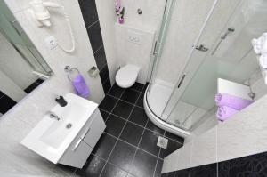 Koupelna v ubytování Apartment Borovac