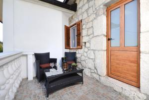 Posezení v ubytování Apartment Borovac