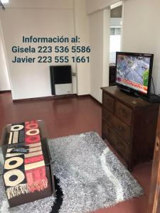 TV tai viihdekeskus majoituspaikassa Departamento Avenida Constitución