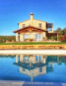 Bazén v ubytovaní montecristo country house alebo v jeho blízkosti