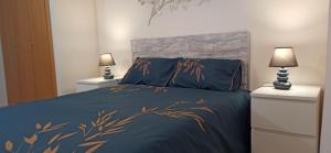 Posteľ alebo postele v izbe v ubytovaní Apartamento Aguamarina - Playa Moncofa