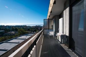Balkon oz. terasa v nastanitvi Rossani Suites&Aparts