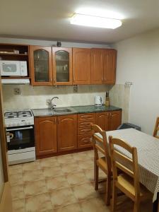 A kitchen or kitchenette at Chata Klaudia