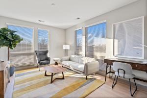 Posezení v ubytování WhyHotel by Placemakr, Columbia