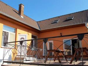 En balkong eller terrasse på Privat Bohemia