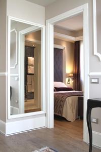 Posteľ alebo postele v izbe v ubytovaní Hotel Campo Marzio