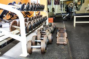 Fitness centrum a/nebo fitness zařízení v ubytování Hotel Colonial + 23 fotografií