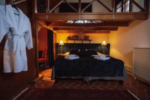 Letto o letti in una camera di Teleborgs Slott