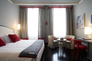 Postel nebo postele na pokoji v ubytování Hotel Rosso23 - WTB Hotels