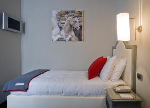 Postel nebo postele na pokoji v ubytování Hotel Rosso23 - WTB Hotels
