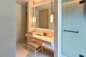 Hotel MYS Khao Yai的一间浴室