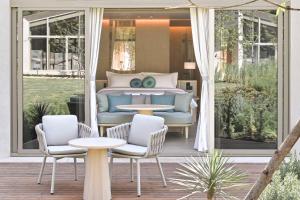 Hotel MYS Khao Yai外面的花园