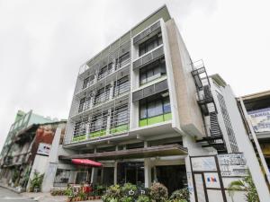 Bygningen som hotellet ligger i