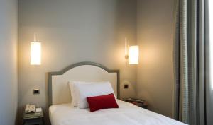 Postel nebo postele na pokoji v ubytování Hotel Rosso23 - WTB Hotels