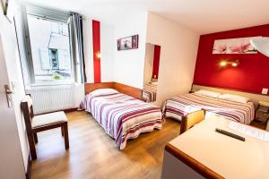 Postel nebo postele na pokoji v ubytování Le Clos Grand
