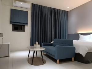 墾丁去旅行旅店房間的床